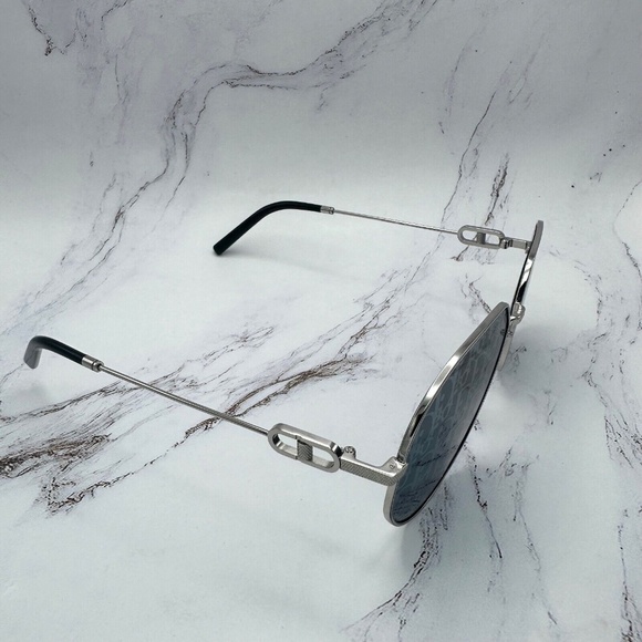 ❌ SOLD ❌ Christian Dior Aviator Sunglasses Mens Dior Logo Mirrored Lenses CD - Picture 9 of 16